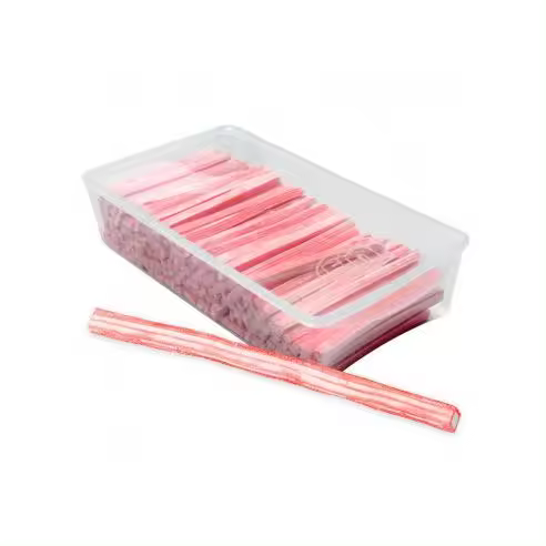 Fini Caramelos de Goma Líneas de Fresa Blanditas con Azúcar Glass 200 Unds - 1