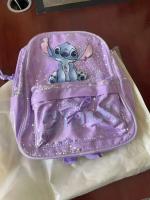 Nueva Mochila De Escuela Disney Con Diseño De Stitch Y Sequinias Para Niños Y Niñas Estilo Moda Y Versátil Para Jardín De Infantes - details 0