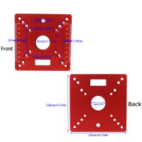 Precision Router Lift Para Tabla De Router De Carpintería Herramientas DIY Elevador De Placa De Inserto Base Para Motores De 63.5-65mm - details 7
