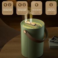 Humidificador portátil de 7,1*5,1 pulgadas con boquillas dobles, humidificador USB silencioso de 1,8 L con luz LED, ajuste de tres niveles, apagado automático, adecuado para oficina en casa - details 3