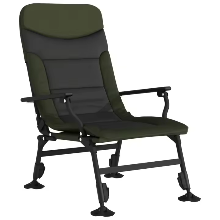 Silla de Melalgodón con Reposabrazos Verdes - 1