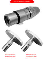 Adaptador De Conector 3XLR Para Actuador Lineal Telescópico Parte De Conexión Mecánica Reciprocante Soporte De Taza De Cola M6 Herramienta De Alta Precisión - details 1