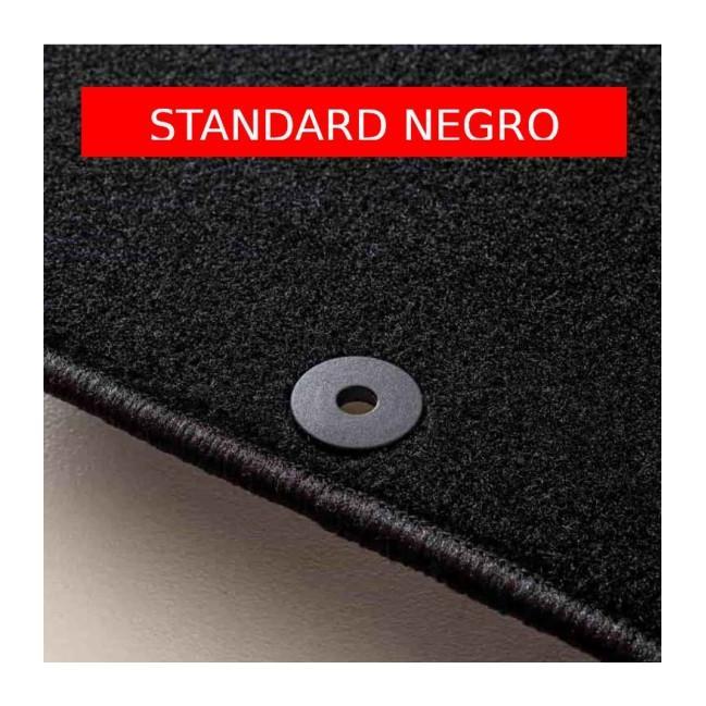 AAL SL Alfombrilla Moqueta  5 PLAZAS  Apto para: Toyota RAV 4 5 PUERTAS (2000-2006) TIPO 2 (CAMBIAN CONDUCTOR) 5 PLAZAS  Calidad Standard, Color Negro REF: TY0034-1S5N