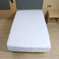 NEW & Almeritex 2000 Protector colchon acolchado PU impermeable para cama 90-105-135-150 - details 2