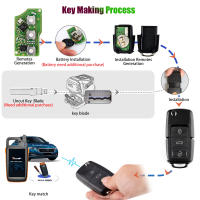 Llave De Control Remoto Xhorse XK Para VVDI2 Compatible Con Modelos XKB501EN XKLKS0EN XKKF21EN XKHY05EN XKDS00EN XKKF02EN XKFO01EN XKTO01EN Herramienta De Programación De Llaves - details 0