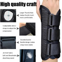 Mordaza De Muñeca Ajustable Para Tunnel Carpal Soporte Nocturno Con Splints Para Mano Derecha Soporte De Mano Para Artritis Y Tendinitis - details 4