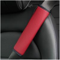 Cubierta De Cinturón De Seguridad De Coche En Cuero PU Protección Respirable Con Almohadilla De Hombro En 5 Colores Accesorios Interiores De Automóvil - details 3