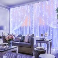 Luces De Cinta LED USB Para Cortina Con Control Remoto Decoración De Festival Para Pared Y Jardín Conectable Luz De Hada Para Dormitorio Y Exterior - details 26