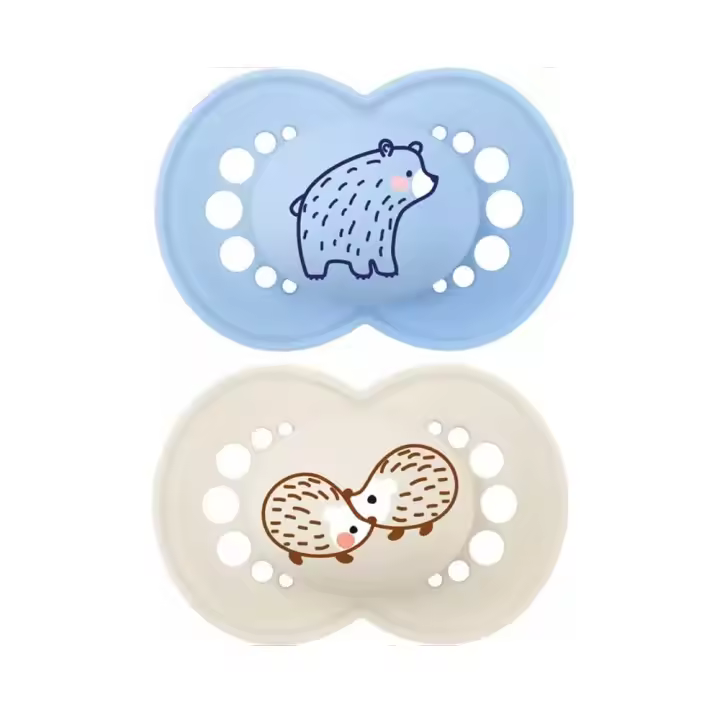 Mam Original Chupete Silicona Azul 1U 6M+ - 1