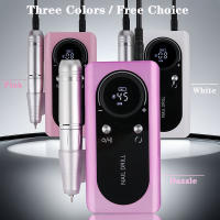 Máquina De Uñas Eléctrica Recargable 45000RPM Con Conector USB Set De Perforación Para Esmalte Remover Y Manicura a Bajo Ruido Colores Disponibles: Blanco / Rosa / Brillante - details 2