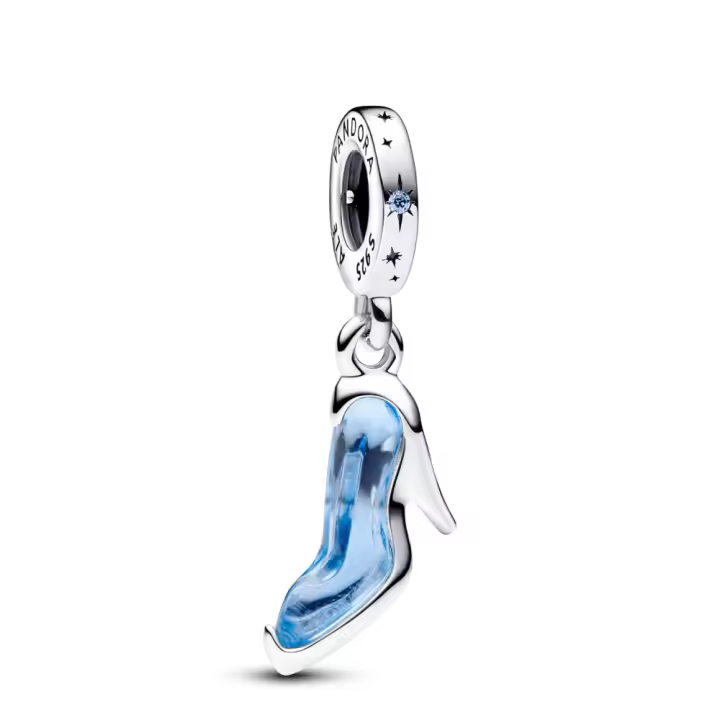 Pandora Charm Colgante Zapato de Cristal de La Cenicienta de Disney 793071C01 , para Mujer - 1