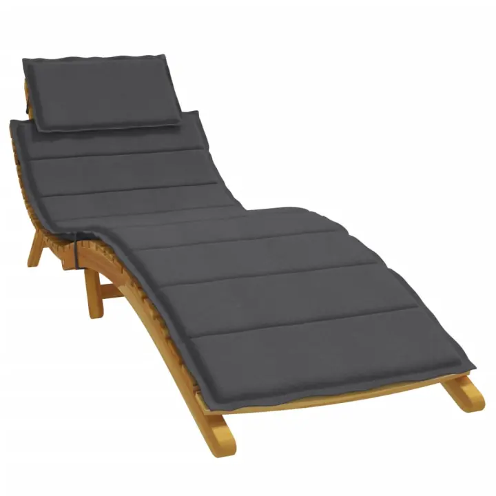 Tel d lon gri antracit melang 186x58x cm - 1