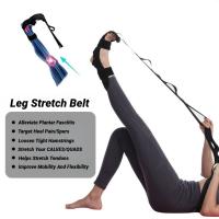 Cinta De Estiramiento Para Yoga Y Flexibilidad Con Espalda Abierta Para Relajación Muscular Y Rehabilitación De Fascitis Plantar - details 1