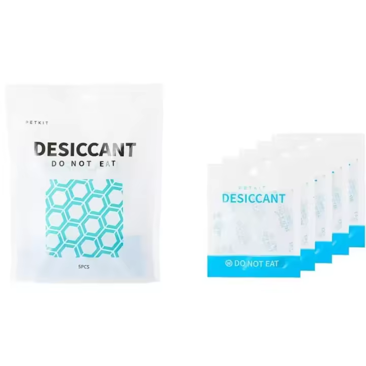 PETKIT 5 Packs De Bolas De Sílica Gel Transparente Como Agente Secante Para Alimentos Inteligentes Para Gatos Antihumedad - 1