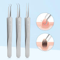 Limpieza De Poros Y Acné Herramienta De Cuidado De La Piel Con Agujas De Acero Inoxidable Para Eliminar Quistes Y Partículas Negras Tweezers De Celular Para Rostro - details 0