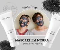 Mascarilla negra Charcoal, mascarilla facial que elimina puntos negros, reduce el exceso de grasa y limpia la piel, por lo que controla el acné. - details 1