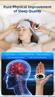 Nueva Máquina De Ayuda Al Sueño Con Corriente Microcorriente EMS Masajeador De Pulso Para Insomnio Alivio Del Estrés Y Ansiedad Instrumento De Descanso Para Mano ABS 300mAh 2 Modos 20 Niveles - details 3