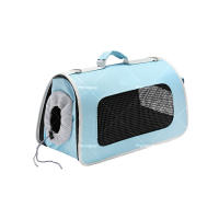 Mochila portátil y transpirable de gran capacidad para perros, bolsa de protección solar para mascotas, mochila de viaje para llevar - details 0