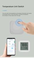Sensor De Temperatura Y Humedad Tuya Con Pantalla LCD Digital Mini Control Remoto Bluetooth Compatible Con APP Smart Life Google Assistant Alexa - details 5