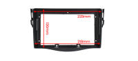 Marco De Fascia MEKEDE 2 Din Para Radio De Coche Para Toyota Rav4 2006-2012 Kit De Instalación Montaje En Panel Doble Herramienta Necesaria No Incluida - details 5