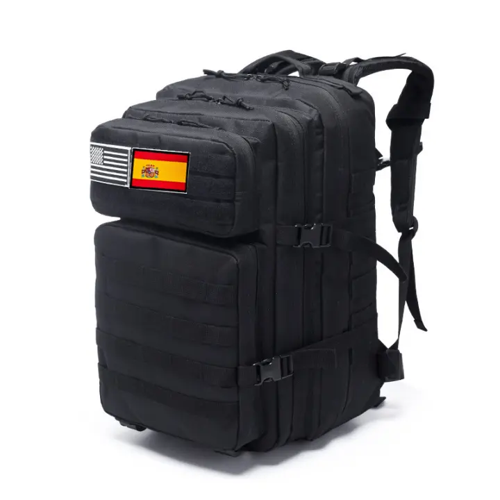 Mochilas Tácticas Militares 45L Mochila del ejército Gran Capacidad Mochila Crossfit Plegable Impermeable Mochila Montañismo, Senderismo, Acampada - 1