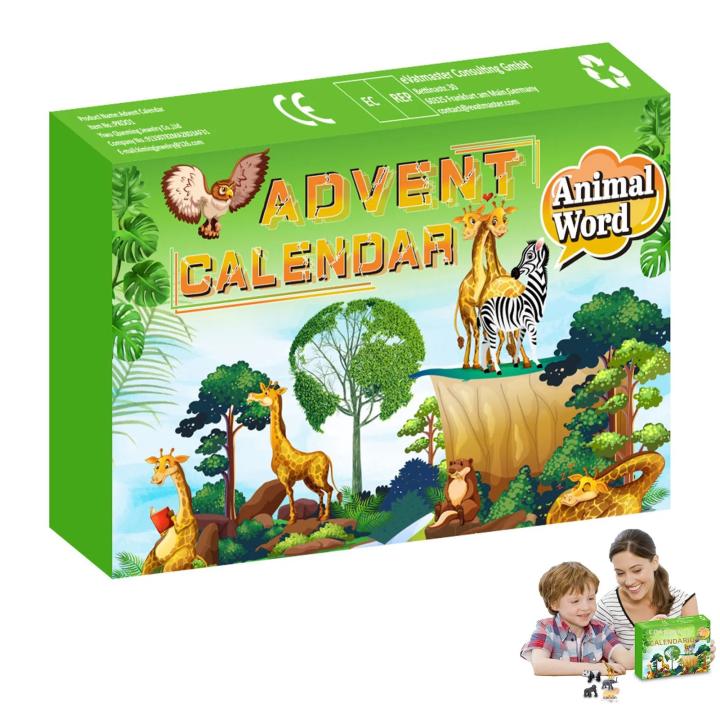 Calendario Adviento Animales Granja 2025 Con Tractor Y Mini Animales - 24 Días De Sorpresas Para Niños 3-10 Años, Regalo Navidad
