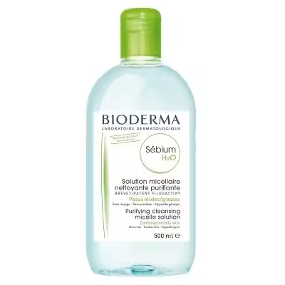 Bioderma BD Sebium Agua Micelar 500 ML - Hidratación y Limpieza Profunda - 1