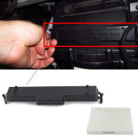 Kit De Filtro De Aire Para Cabina Reemplazo De Filtro De Aire Acondicionado Con Puerta De Acceso Para Dodge Ram 1500 Material Plástico - details 1