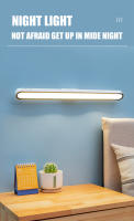 Lámpara De Mesa Magnética Colgante 48cm LED Con Luz De Lectura Y Espejo Luz Nocturna Dimmer USB Recargable Para Cabecera - details 3