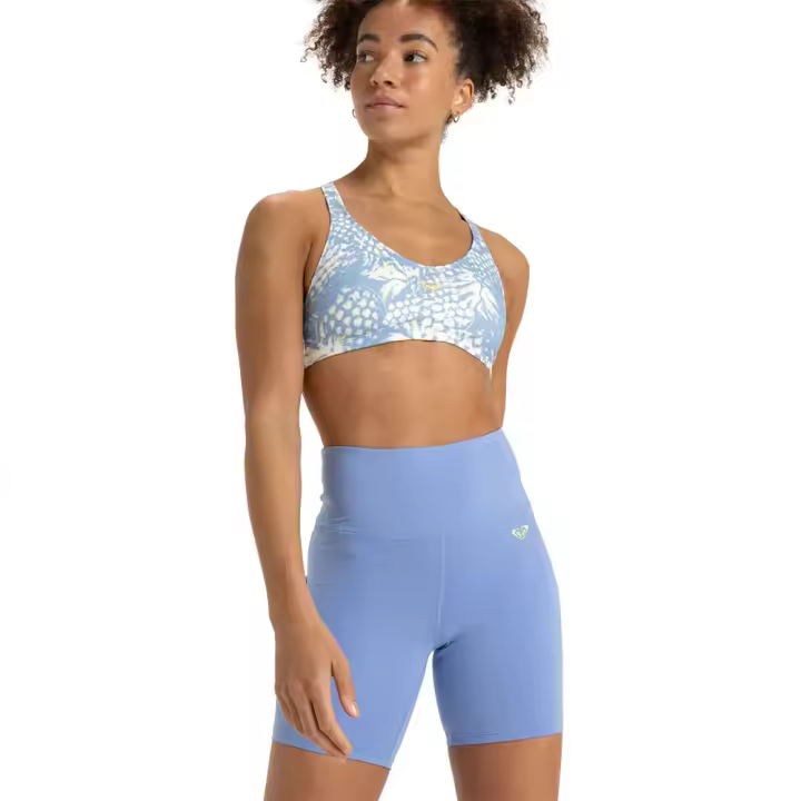 Roxy Leggings Cortos Heart Into It Biker - 1