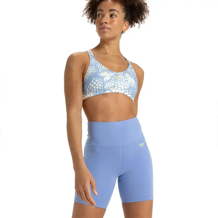 Roxy Leggings Cortos Heart Into It Biker - 1