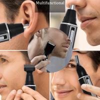 Cortador De Pelo Para Barba Y Cejas Eléctrico Recargable 4 En 1 Para Hombres Y Mujeres Piel Sensible Sin Dolor Regalo Ideal - details 3
