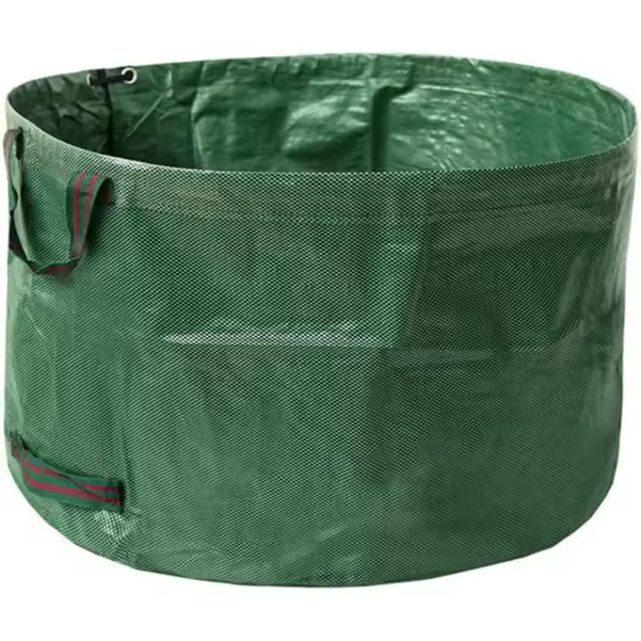 Bolsas de basura plegables reutilizables para jardín, estándar de 63 galones, para césped, piscina, jardín - 1