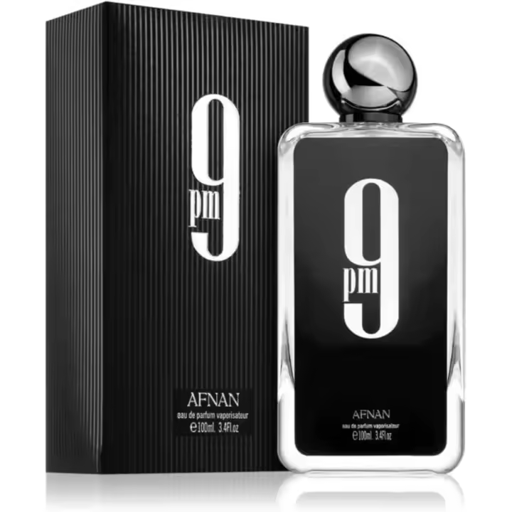 Perfume 9 PM Eau de Parfum 100 ml, Perfume Árabe para Hombre de Larga Duración, Fragancia Dulce y Especiada con Manzana Roja, Lavanda, Canela y Vainilla (9 PM) - 1