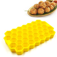 HUXUAN Molde De Silicona Para Almohadillas De Carne Con Tapa Hacer Arroz Y Almohadillas De Pescado Y Carne Herramientas De Cocina Accesorios - details 1