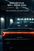 Luces LED De Ojos Del Diablo Para Coche Panel Matriz Flexible De Advertencia Con Conector USB Decoración Para Parabrisas De Coche - details 5