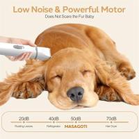 Cortapelos de perro para amoladora de uñas, recortadora eléctrica inalámbrica 4 en 1, bajo ruido, recargable por USB, cortapelos para mascotas - details 1
