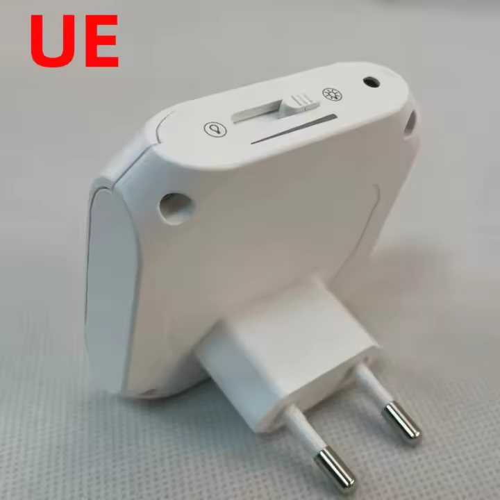 Lámparas LED Mini De Noche Plug in Dimmable Energía Ahorro Cuadradas Luz Bajo Gabinete Cocina Sala De Estar Aisle WC - 1