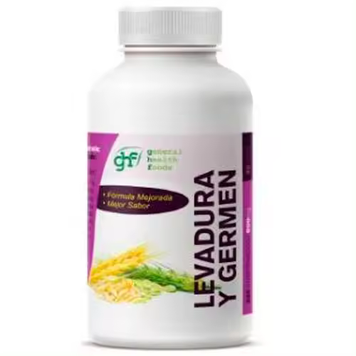 Ghf Levadura y Germen 600mg - Suplemento para la Salud de la Mujer - 1