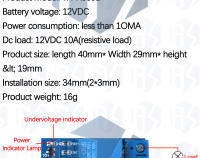 Módulo De Protección Automática Para Batería DC 12V Switch De Corte Al Voltaje Bajo Controlador De Carga Regulador De Voltaje Tipo SMD - details 2