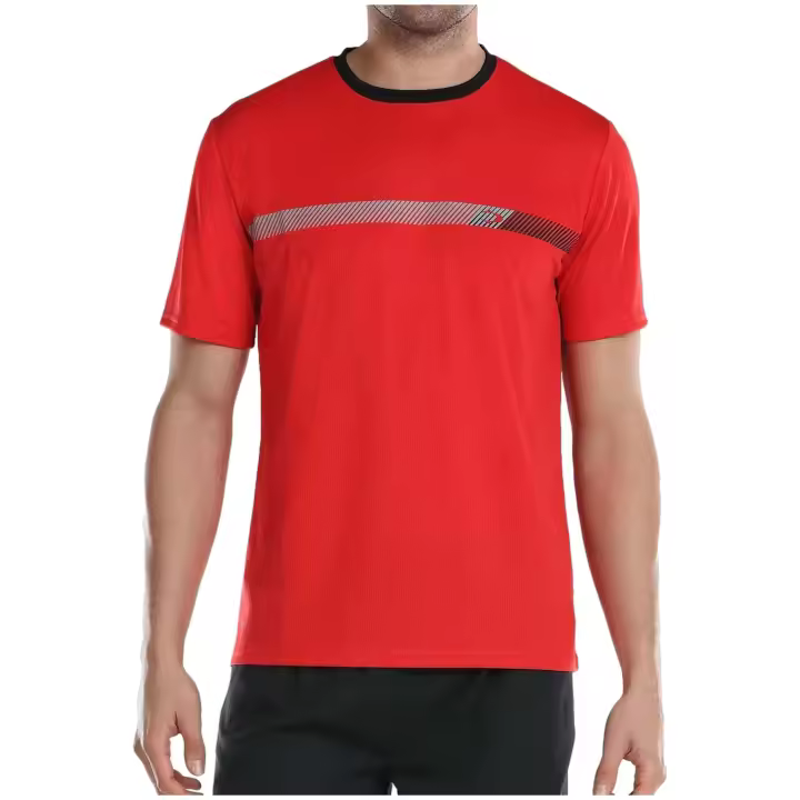 Camiseta de Manga Corta John Smith Binen para hombre en color rojo - 1