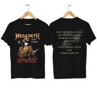 Camiseta De Rock Megadeth 2024 Para Hombres Y Mujeres Estilo Punk Ligera De Algodón Con Cuello Redondo Moda Trendy - details 3