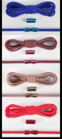 1 Par De Cordones Elásticos Para Zapatos Redondos De Metal Sin Nueces Para Mujeres Y Hombres Accesorios De Lazos Para Zapatillas - details 8