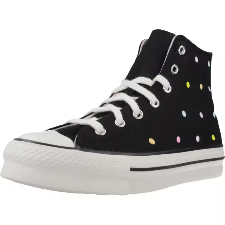 Zapatillas deportivas de Mujer Marca Converse Modelo Chuck Taylor All Star Lift Polka Dots Platform - 1