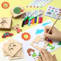 Juego De Herramientas Para Pintura Y Dibujo De Esqueleto Para Niñas Juguetes Educativos Para Niños Herramientas De Dibujo Para Bebés Regalo Aprendizaje - details 2