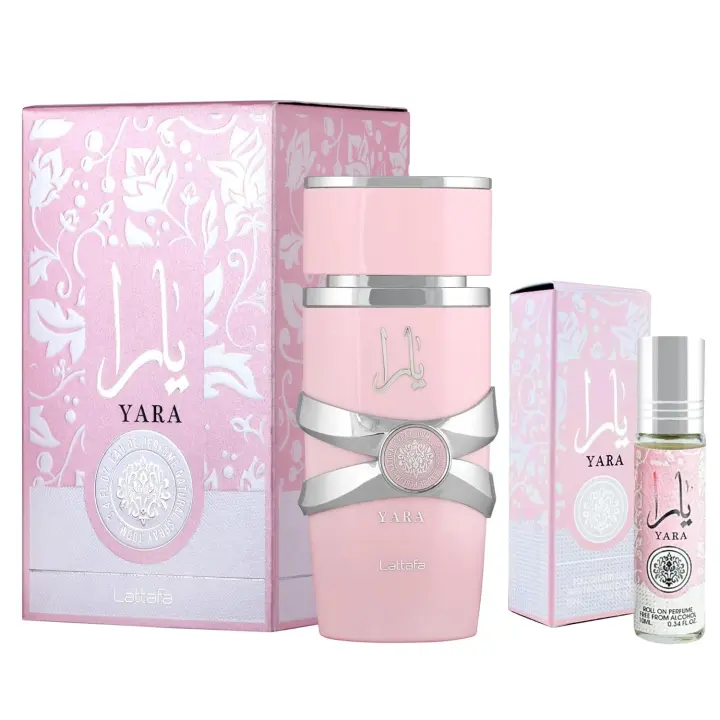 Perfume Yara 100ml + Roll on Yara 10ml by Lattafa - 1