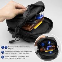 Hombre Riñonera para Viaje - Bolsa Molle EDC de Cadera - details 2