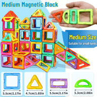 Juego De Construcción Magnético Educativo STEM De Mediana Tamaño Bloques Duraderos De Color Vibrante Regalo De Aprendizaje Ideal - details 6