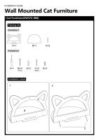1pc Escalera De Madera Para Gatos Con Alforja Y Rascador Angulo De Pared Muebles Para Gatos Para Jugar Dormir Y Descansar - details 6