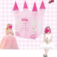 Carpa De Princesa Para Niñas Casa De Juegos Interior Y Exterior Piscina De Bolas Desmontable Tela Edad Recomendada 3-12 Años - details 3